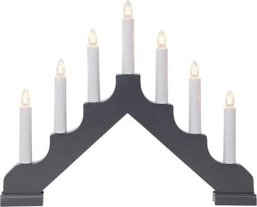 Ada lysestake 37,5 cm - grafittgrå - Interiør - Dekorasjon & innredningsdetaljer - Julepynt & juledekorasjon