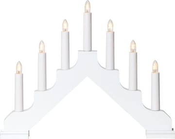 Ada lysestake 37,5 cm - hvit - Interiør - Dekorasjon & innredningsdetaljer - Julepynt & juledekorasjon