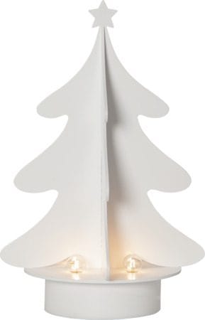 Afton Lysestake 21 cm - hvit - Interiør - Dekorasjon & innredningsdetaljer - Julepynt & juledekorasjon