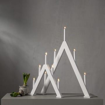 Albo Lysestake 34 cm - hvit - Interiør - Dekorasjon & innredningsdetaljer - Julepynt & juledekorasjon