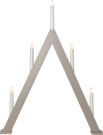 Albo lysestake 51 cm - beige - Interiør - Dekorasjon & innredningsdetaljer - Julepynt & juledekorasjon