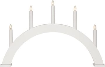 Albo lysestake 51 cm - hvit - Interiør - Dekorasjon & innredningsdetaljer - Julepynt & juledekorasjon