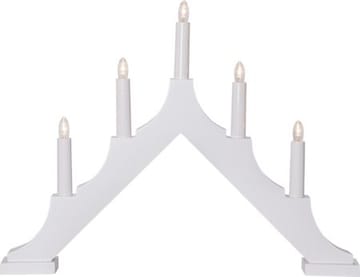 Alma lysestake 44 cm - hvit - Interiør - Dekorasjon & innredningsdetaljer - Julepynt & juledekorasjon