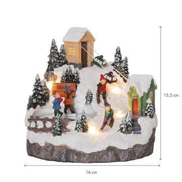Alpville juledekorasjonsbelysning 16 cm - Flerfarget - Interiør - Dekorasjon & innredningsdetaljer - Julepynt & juledekorasjon
