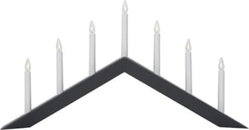 Arrow lysestake 69 cm - grafittgrå - Interiør - Dekorasjon & innredningsdetaljer - Julepynt & juledekorasjon