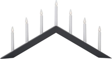 Arrow lysestake 69 cm - grafittgrå - Interiør - Dekorasjon & innredningsdetaljer - Julepynt & juledekorasjon