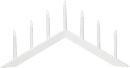 Arrow lysestake 69 cm, hvit