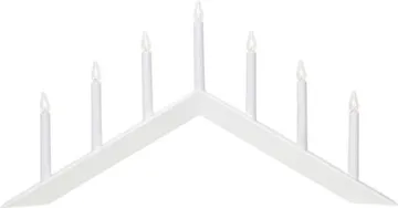 Arrow lysestake 69 cm - hvit - Interiør - Dekorasjon & innredningsdetaljer - Julepynt & juledekorasjon