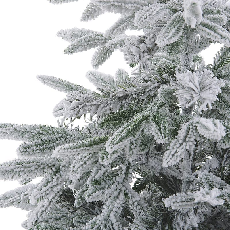 Bassie Liten Snøaktig Plastgran 120 cm - Hvit/Grønn - Interiør - Dekorasjon & innredningsdetaljer - Julepynt & juledekorasjon - Plastjuletre