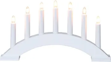 Bea lysestake 39 cm - hvit - Interiør - Dekorasjon & innredningsdetaljer - Julepynt & juledekorasjon