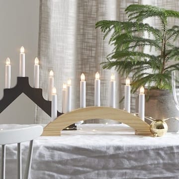 Bea lysestake 39 cm - naturfarget - Interiør - Dekorasjon & innredningsdetaljer - Julepynt & juledekorasjon