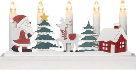 Billy lysestake 28 cm - flerfarget - Interiør - Dekorasjon & innredningsdetaljer - Julepynt & juledekorasjon