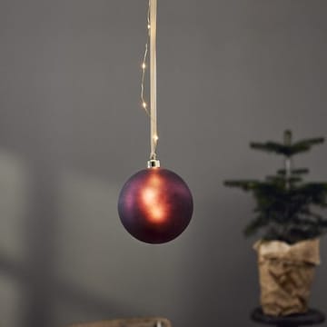 Bliss glasskule 15 cm - matt rød - Interiør - Dekorasjon & innredningsdetaljer - Julepynt & juledekorasjon
