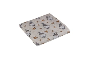 Nisse Bordduk 145x250 cm - Grå - Interiør - Dekorasjon & innredningsdetaljer - Borddekorasjon - Duker & løpere - Bordduk