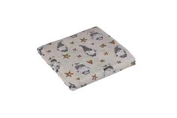 Nisse Bordduk 145x250 cm - Grå - Interiør - Dekorasjon & innredningsdetaljer - Borddekorasjon - Duker & løpere - Bordduk