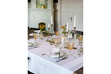 Duk Delight Hvit 130 x 130 cm - 130 x 130 cm - Interiør - Dekorasjon & innredningsdetaljer - Borddekorasjon - Duker & løpere - Bordduk