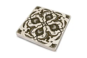 Glassunderlag 4-pk - Brun/Beige - Interiør - Dekorasjon & innredningsdetaljer - Borddekorasjon - Glassunderlegg