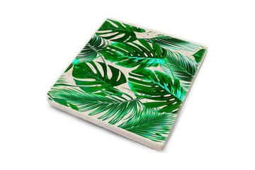 Glassunderlag 4-pk - Flerfarget - Interiør - Dekorasjon & innredningsdetaljer - Borddekorasjon - Glassunderlegg