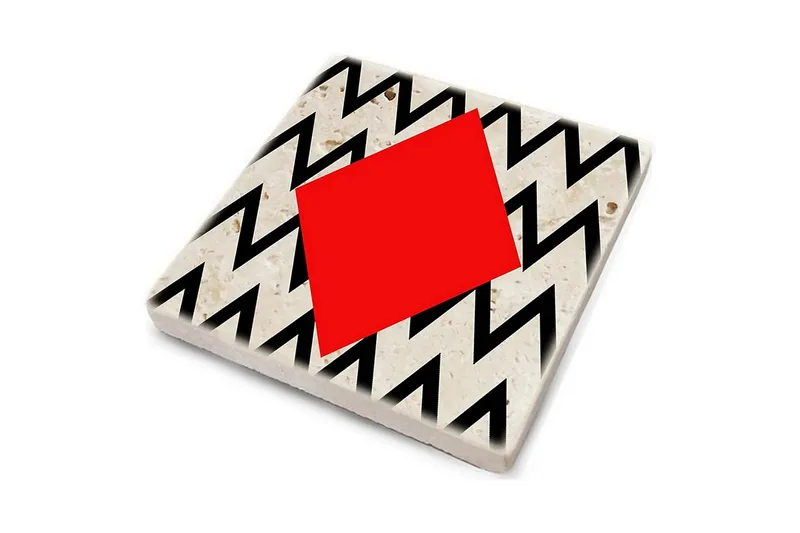 Glassunderlag 4-pk - Flerfarget - Interiør - Dekorasjon & innredningsdetaljer - Borddekorasjon - Glassunderlegg