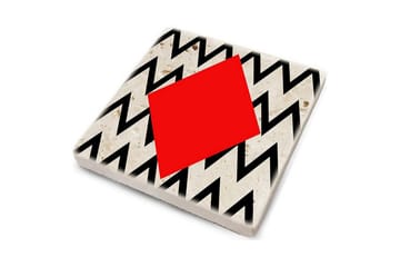 Glassunderlag 4-pk - Flerfarget - Interiør - Dekorasjon & innredningsdetaljer - Borddekorasjon - Glassunderlegg