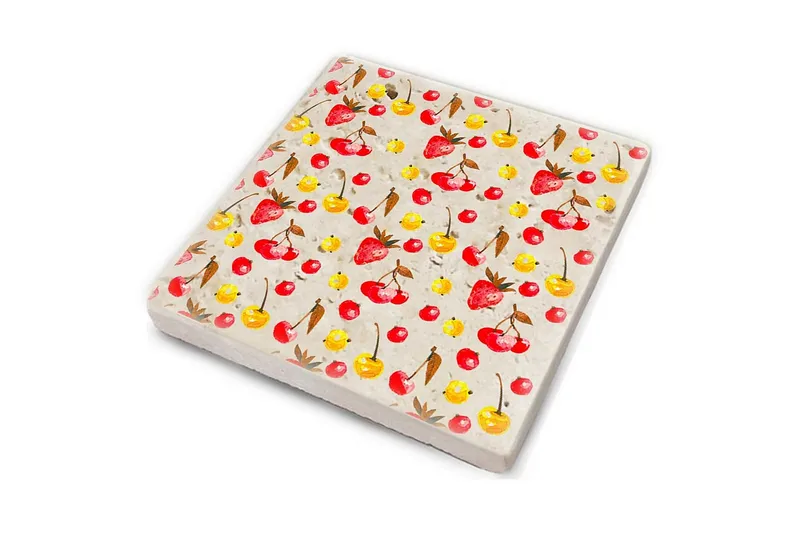 Glassunderlag 4-pk - Flerfarget - Interiør - Dekorasjon & innredningsdetaljer - Borddekorasjon - Glassunderlegg