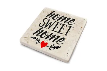 Glassunderlag 4-pk - Flerfarget - Interiør - Dekorasjon & innredningsdetaljer - Borddekorasjon - Glassunderlegg