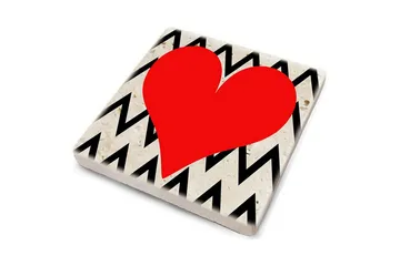 Glassunderlag 4-pk - Flerfarget - Interiør - Dekorasjon & innredningsdetaljer - Borddekorasjon - Glassunderlegg