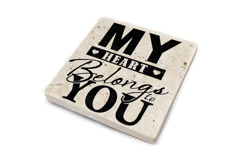 Glassunderlag 4-pk - Flerfarget - Interiør - Dekorasjon & innredningsdetaljer - Borddekorasjon - Glassunderlegg