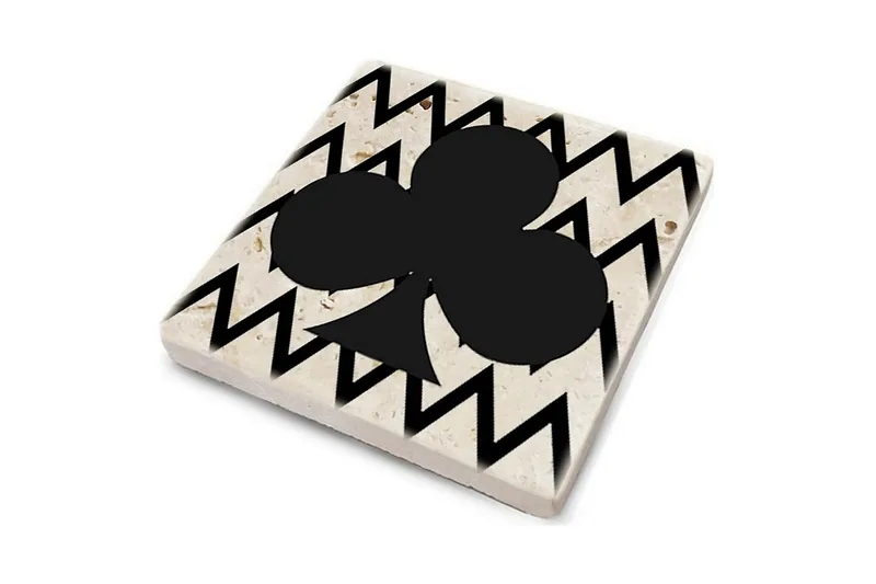 Glassunderlag 4-pk - Flerfarget - Interiør - Dekorasjon & innredningsdetaljer - Borddekorasjon - Glassunderlegg