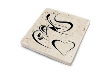 Glassunderlag 4-pk - Flerfarget - Interiør - Dekorasjon & innredningsdetaljer - Borddekorasjon - Glassunderlegg