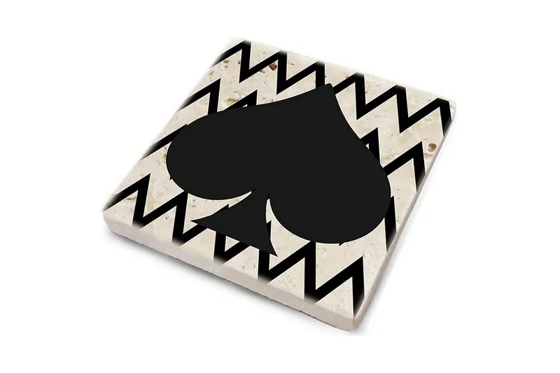 Glassunderlag 4-pk - Flerfarget - Interiør - Dekorasjon & innredningsdetaljer - Borddekorasjon - Glassunderlegg