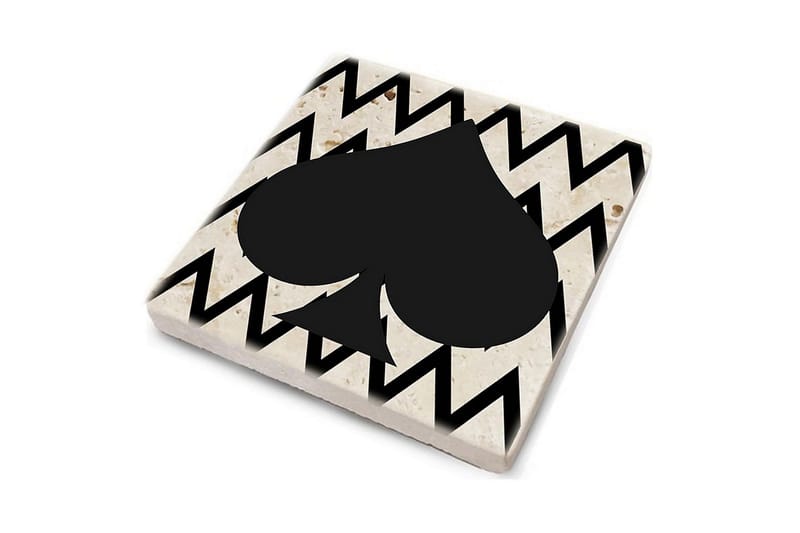 Glassunderlag 4-pk - Flerfarget - Interiør - Dekorasjon & innredningsdetaljer - Borddekorasjon - Glassunderlegg