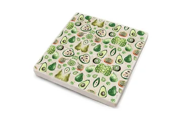 Glassunderlag 4-pk - Flerfarget - Interiør - Dekorasjon & innredningsdetaljer - Borddekorasjon - Glassunderlegg