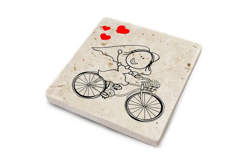 Glassunderlag 4-pk - Flerfarget - Interiør - Dekorasjon & innredningsdetaljer - Borddekorasjon - Glassunderlegg