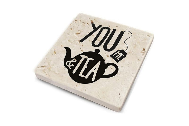 Glassunderlag 4-pk - Flerfarget - Interiør - Dekorasjon & innredningsdetaljer - Borddekorasjon - Glassunderlegg