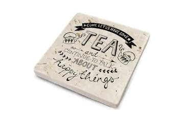 Glassunderlag 4-pk - Flerfarget - Interiør - Dekorasjon & innredningsdetaljer - Borddekorasjon - Glassunderlegg