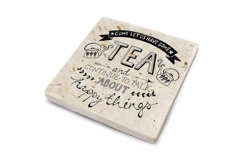 Glassunderlag 4-pk - Flerfarget - Interiør - Dekorasjon & innredningsdetaljer - Borddekorasjon - Glassunderlegg