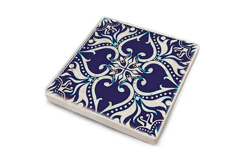 Glassunderlag 4-pk - Flerfarget - Interiør - Dekorasjon & innredningsdetaljer - Borddekorasjon - Glassunderlegg