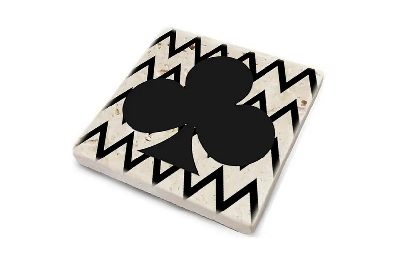 Glassunderlag 4-pk - Flerfarget - Interiør - Dekorasjon & innredningsdetaljer - Borddekorasjon - Glassunderlegg