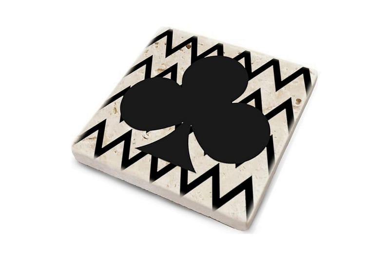 Glassunderlag 4-pk - Flerfarget - Interiør - Dekorasjon & innredningsdetaljer - Borddekorasjon - Glassunderlegg