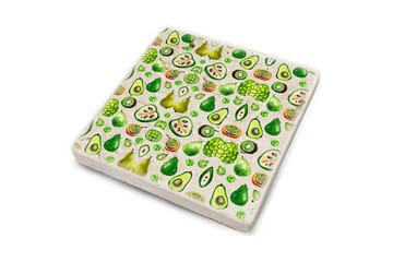 Glassunderlag 4-pk - Flerfarget - Interiør - Dekorasjon & innredningsdetaljer - Borddekorasjon - Glassunderlegg