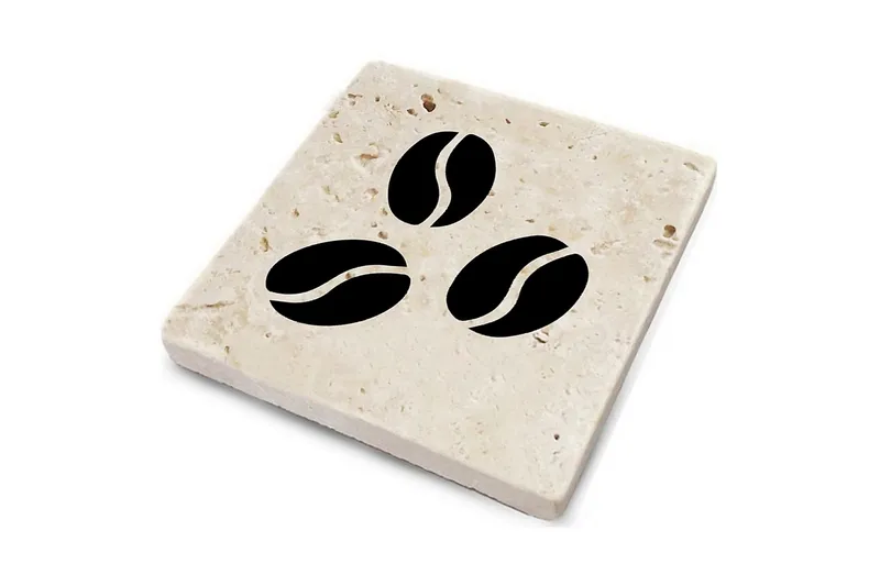 Glassunderlag 4-pk - Flerfarget - Interiør - Dekorasjon & innredningsdetaljer - Borddekorasjon - Glassunderlegg