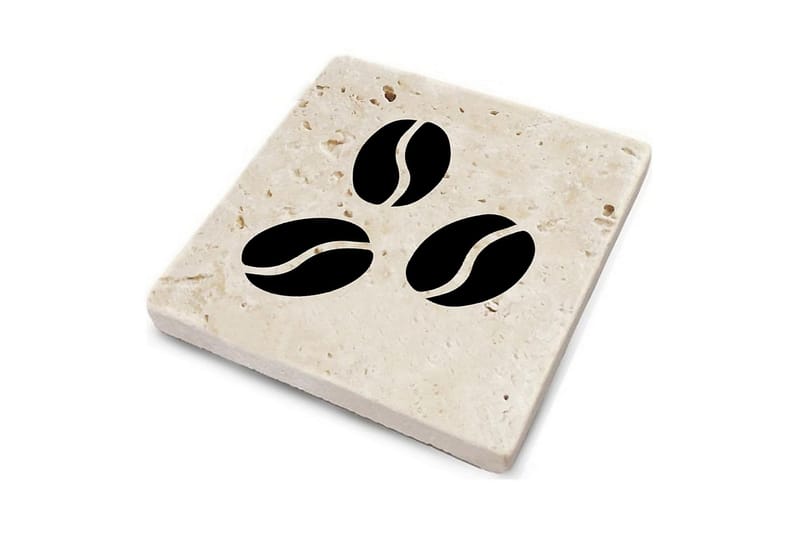 Glassunderlag 4-pk - Flerfarget - Interiør - Dekorasjon & innredningsdetaljer - Borddekorasjon - Glassunderlegg