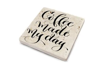 Glassunderlag 4-pk - Flerfarget - Interiør - Dekorasjon & innredningsdetaljer - Borddekorasjon - Glassunderlegg