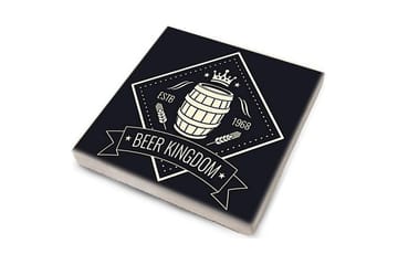 Kitchenware Glass Matt (4 Pieces) - Flerfarget - Interiør - Dekorasjon & innredningsdetaljer - Borddekorasjon - Glassunderlegg