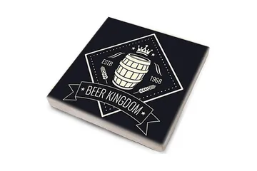 Kitchenware Glass Matt (4 Pieces) - Flerfarget - Interiør - Dekorasjon & innredningsdetaljer - Borddekorasjon - Glassunderlegg