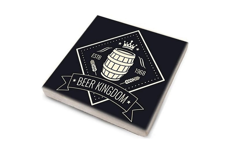 Kitchenware Glass Matt (4 Pieces) - Flerfarget - Interiør - Dekorasjon & innredningsdetaljer - Borddekorasjon - Glassunderlegg