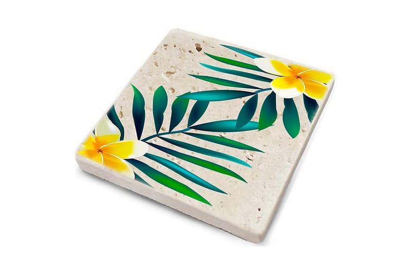 Kitchenware Glass Matt (4 Pieces) - Flerfarget - Interiør - Dekorasjon & innredningsdetaljer - Borddekorasjon - Glassunderlegg