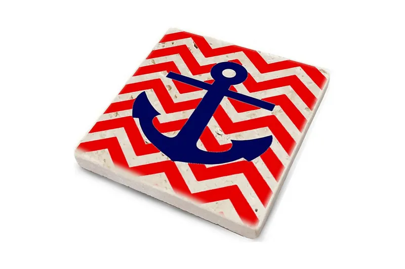 Kitchenware Glass Matt (4 Pieces) - Flerfarget - Interiør - Dekorasjon & innredningsdetaljer - Borddekorasjon - Glassunderlegg