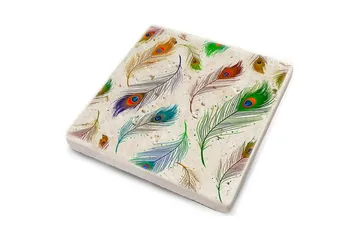 Kitchenware Glass Matt (4 Pieces) - Flerfarget - Interiør - Dekorasjon & innredningsdetaljer - Borddekorasjon - Glassunderlegg